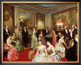 Une Soiree a l'Hotel de Verteillac, 35 Bd des Invalides Prints by Horace De Callias