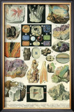 Mineraux II Poster