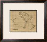 Australasia, c.1812 Framed Giclee Print by Aaron Arrowsmith