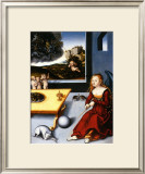 Melancholy, c.1532 Prints by Lucas Crana