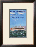 Mess Maritimes - Marseille Antilles Prints by Gachons 