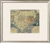 Nanzenbushu Bankoku Shoka No Zu, c.1710 Framed Giclee Print by Hotan 