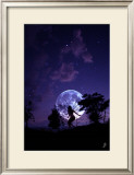Twilight Moon Rising Posters by Joseph Corsentino
