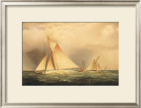 Puritan and Priscilla off Sandy Hook Posters by James Edward Buttersworth