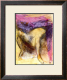 Nude Woman on her Back with Legs Apart Poster by Auguste Rodin