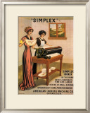 Simplex Ironer, 1915 Prints by D. Dettelbach