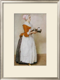 The Chocolate Girl Prints by Jean-Etienne Liotard