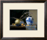 Blue China Vase Prints by Joan Potter