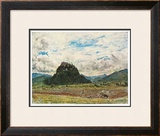 Castle Hochosterwitz in Carinthia Prints by Rudolph von Alt