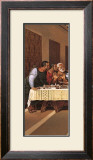Black Last Supper Triptych Posters by Wolfgang Otto