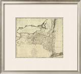 State of New York, c.1796 Framed Giclee Print by John Reid