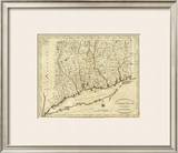 Connecticut, c.1796 Framed Giclee Print by John Reid