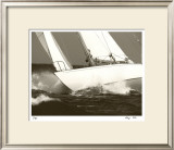 Gleam Racing II Limited Edition Framed Print by Cory Silken