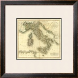 Italy, c.1799 Framed Giclee Print by John Cary
