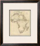 Africa, c.1834 Framed Giclee Print by John Arrowsmith