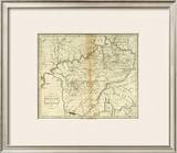 State of Kentucky, c.1796 Framed Giclee Print by John Reid