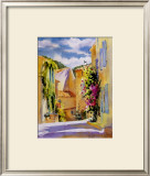 Coastal Village, France Prints by Karen McLean