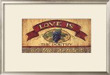 Love is Prints by Brent Mcrae