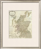 Composite: Scotland or North Britain, c.1790 Framed Giclee Print by Robert Campbell