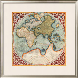 Terra Major II Posters by Gerardus Mercator