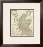 Composite: Scotland or North Britain, c.1790 Framed Giclee Print by Robert Campbell