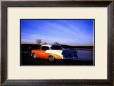 1956 Chevy Bel Air Framed Giclee Print by Jerry Koontz