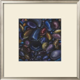 Pebbles Print by Sue Warner