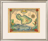 Island of Maui Framed Giclee Print by Steve Strickland