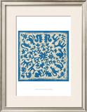Folk Story in Blue Print by Chariklia Zarris