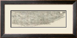 Composite Pictorial of St. Louis, c.1876 Framed Giclee Print by Richard J. Compton