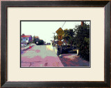 Narrow Bridge, Venice Beach, California Framed Giclee Print by Steve Ash