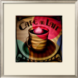 Cafe au Lait Framed Giclee Print