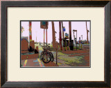 Park, Venice Beach, California Framed Giclee Print by Steve Ash