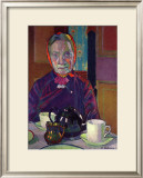 Portrait of Mrs. Mounter Prints by Harold Gilman