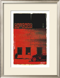 Chicago, Vice City in Red Prints by Pascal Normand