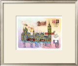 Londres Mon Amour Print by Martine Rupert