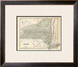 New York, c.1845 Framed Giclee Print by Sidney E. Morse