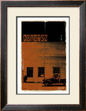 Houston, Vice City in Orange Prints by Pascal Normand