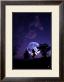 Twilight Moon Rising Posters by Joseph Corsentino
