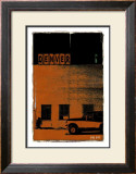 Denver, Vice City in Orange Posters by Pascal Normand