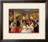 Une Soiree a l'Hotel de Verteillac, 35 Bd des Invalides Prints by Horace De Callias