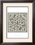Folk Story in Grey Poster by Chariklia Zarris
