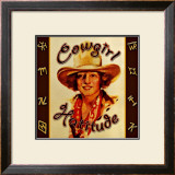 Cowgirl Hattitude Framed Giclee Print