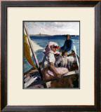 Afternoon Sea Breeze Art by Albert Edelfelt