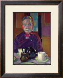 Portrait of Mrs. Mounter Prints by Harold Gilman