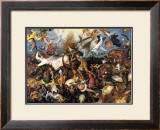 The Fall of the Rebel Angels, c.1562 Prints by Pieter Bruegel the Elder