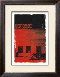 Chicago, Vice City in Red Prints by Pascal Normand