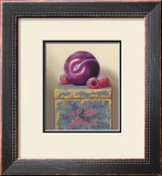 Folk Box, Plum Art by W. Charles Nowell