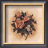 Antique Rose III Prints by Mary Hughes