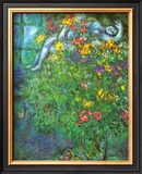 Le Bouquet Ardent Prints by Marc Chagall